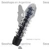 Vibrador semitransparente rigido negro